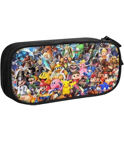 Amazon.co.jp: スーパーマーリオ マリオ チビマリオ ペンケース 大容量